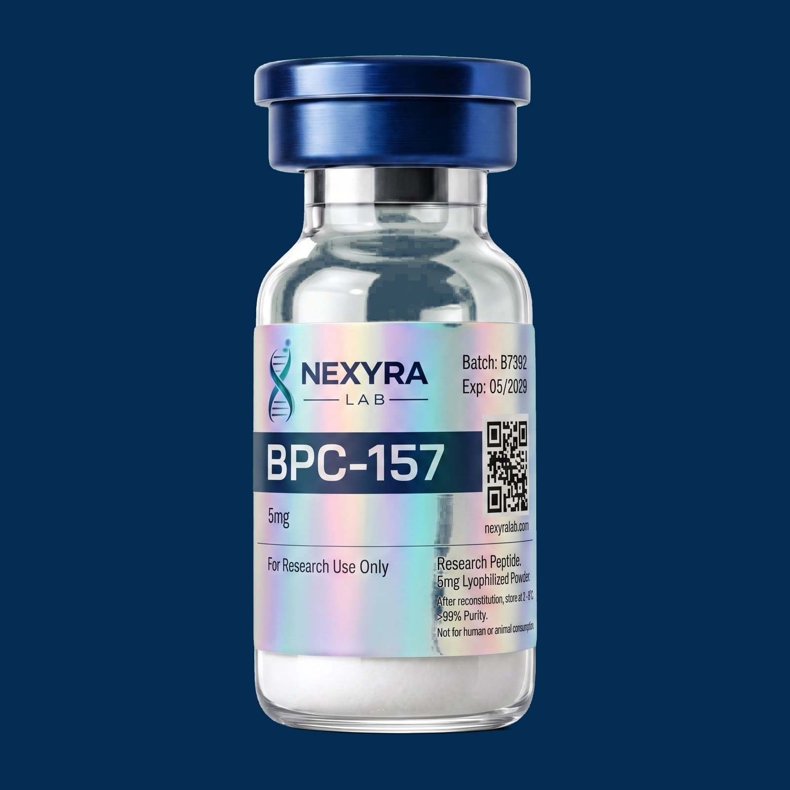 BPC-157 — Nexyra Lab research vial