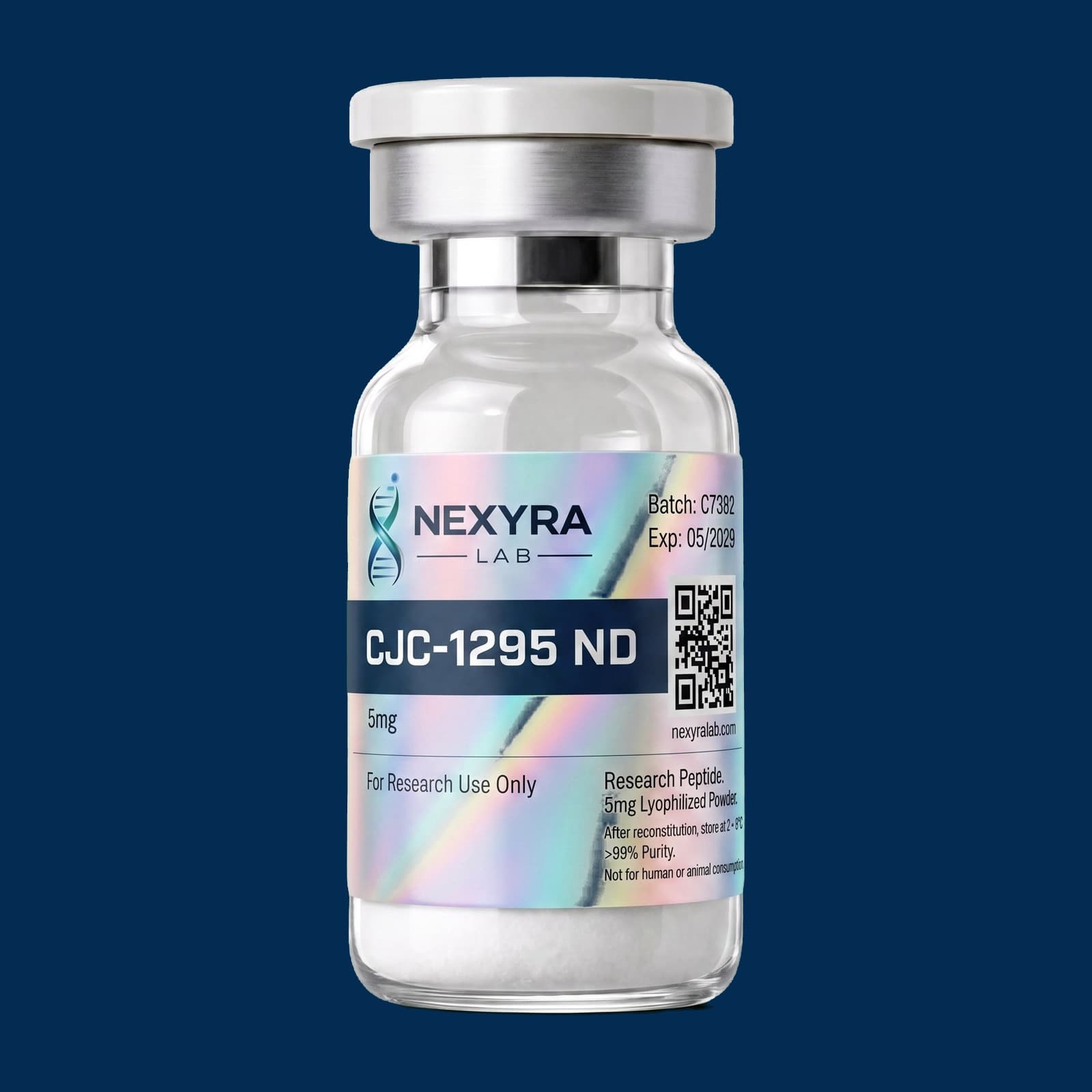 CJC-1295 No DAC — Nexyra Lab research vial