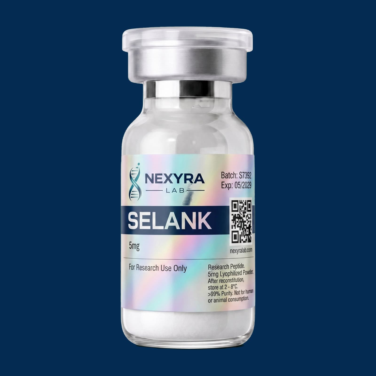 Selank — Nexyra Lab research vial
